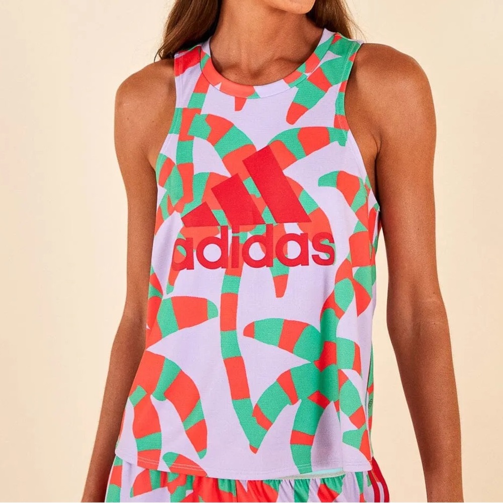 Adidas Farm Tank Top Bold Purple NWT